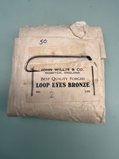 Antique John Willis and Co. Limerick Streamer Hooks size 2 picture