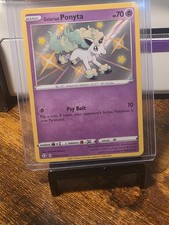 Pokemon TCG Galarian Ponyta Shining Fates Shiny Vault SV047/SV122 Holo ENG lp+ picture