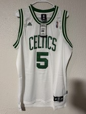 Boston Celtics Adidas Basketball Jersey #5 Garnett size L picture