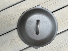 Vintage Lodge No. 7 Cast Iron Lid Self Basting Unmarked picture
