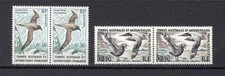 1959 French Antarctic Territories Sc# 12-13 Albatross Bird 2 pairs MNH picture