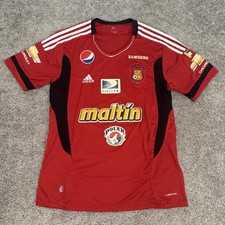 Adidas Caracas Futbol Club Soccer Jersey Sz Medium Maltin Pepsi Samsung Directv picture