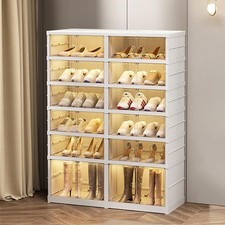Shoe Rack Organizer Closet 6 Tiers 24 Pairs 34.2