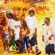 Crime Mob Painting picture