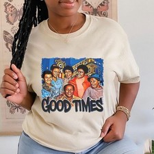Retro Good Times Casts T-shirt, Vintage Good Times TV Series Tee, 70s Sitcom picture