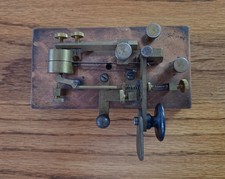Vintage 1906 Model 3 Telegraph Speed Key Morse Code NOT Vibroplex  picture
