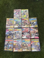 Lot of 14 Vintage Dirt Wheels Motocross Action Dirt Rider Magazines 1980s ATV⁠ picture