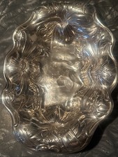 Antique Gorham Sterling Silver Pierced Repousse Centerpiece Floral Bowl A 3219 M picture