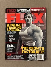 Flex Bodybuilding Muscle Magazine / Arnold Schwarzenegger / 02-07 picture