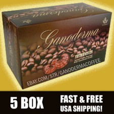 Ganoderma 4 in 1 Coffee w/ creamer - 5 box (100 ct) -  picture