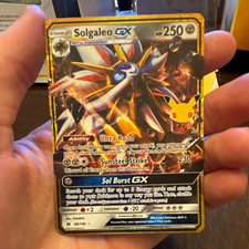 Pokemon TCG Solgaleo GX SM104 SM Black Star Promo Holo Stage 2 250 HP English picture