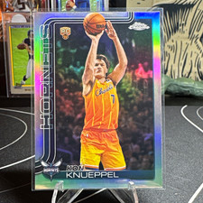 2025-26 Topps Chrome Update Kon Knueppel RC Refractor #154 Hornets picture