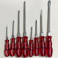 VESSEL 4500 Power Grip screwdriver full SET of 8 NEW  w／Tracking picture