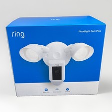 Ring Floodlight Cam Plus (wired) HD- White  *NEW SEALED* picture