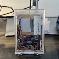 JAMESON WILLIAMS -- 2024 Panini Select -- Patch AUTO /49 - LIONS picture