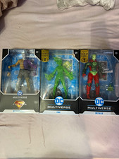 McFarlane Toys DC Multiverse 3 figure lot 2 gold labels 1 normal picture