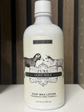 Beekman 1802 Pure Fragrance Free Goat Milk Hand Body Lotion 12.5 floz New Sealed picture