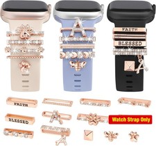 13 Pack Metal Loops Strap Compatible with Apple Watch Series 10 9 8 picture