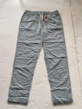 Marine Layer Saturday Stretch Beach Pant Mens Large Tall Light Blue Slim Straigh picture