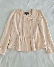 NWT Madewell Size 2 Light Blush Pink Buckely Tailors Pleated Jacket picture