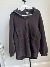 Rare Vintage LL Bean Hoodie Fleece Burgundy 90s Script Logo picture