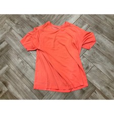 Lululemon Metal Vent Tech Shirt Mens XXL Coral Orange Short Sleeve Running Tee picture