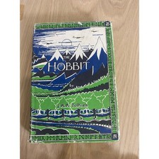 Vintage The Hobbit JRR Tolkien 1966 3rd Edition 32nd Printing Hardcover Book picture
