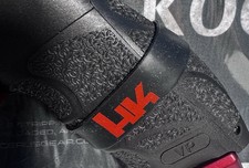 Heckler & Koch HK Genuine Rubber Pistol Grip Band Black W/ Dual Red HK Logo New picture