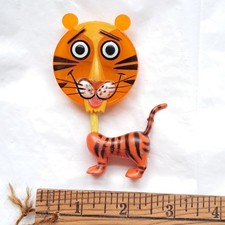 Vintage Tiger (Detroit Tigers?) Pin made by Multiple Toymakers NY Hong Kong 60s picture