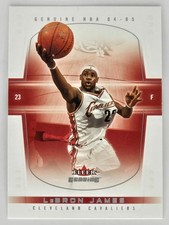 04-05 Fleer Genuine LeBron James Base (Cleveland Cavaliers) 2nd Year #26 picture