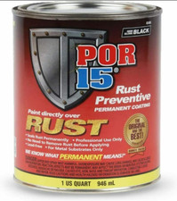 POR-15 45404 (Semi Gloss Black Rust Preventive Paint - 1 Quart FRESH STOCK NEW) picture