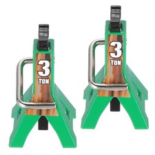 RC Stand, 1/10 Scale 3 Ton Accessories, Green, 2-Piece picture