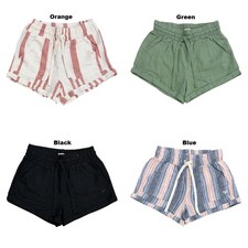 Roxy Women's Relaxed Fit Lightweight Pull-On Roll Cuffed Short picture