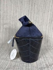 Staud Women' Classic Navy Blue Black Bucket Bag picture