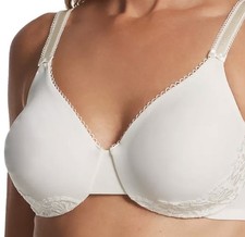 Olga 38C Ivory Luxury Lift Bra w Matching Lace Underwired #35063 picture