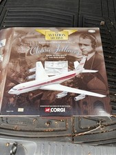 RARE TWA BOEING 707 1:144 DIECAST CORGI CLASSIC JETLINERS N18709 - 1022 of 5000 picture