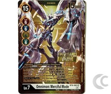 Omnimon Merciful Mode BT9-083 Store Champion Top 4 Digimon Card Game English NM picture