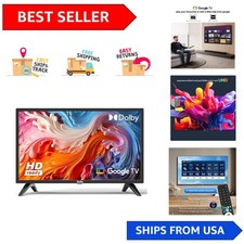 Elegant 24-Inch Google TV with Dolby Audio & 720P HD - Perfect for Small Spaces picture