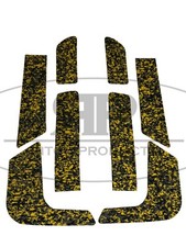 Sea-Doo 1993 1994 1995 1996 XP SPX SPI SP Traction Mat Kit foot pads Yellow Camo picture