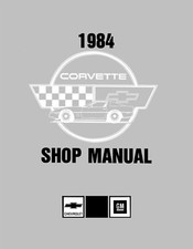 1984 Chevrolet Corvette Shop Manual picture
