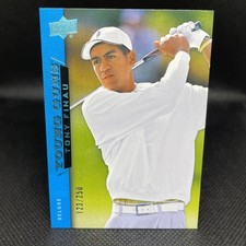 2026 Upper Deck Golf Tony Finau #137 Young Guns Deluxe /250 picture