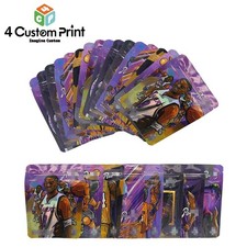 100pcs Resealable Mylar Bags Food Storage Smell Proof Foil Stand Up Pouches 3.5g picture