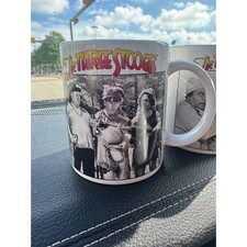 Vintage Three Stooges Coffee Mug Set Salamander Graphix Larry Moe Curly Mugs picture