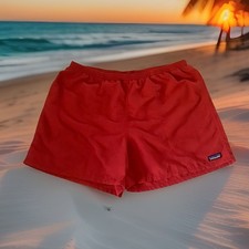 EXCELLENT Men’s Patagonia 5” Baggies Shorts XXL Red Swim Trunks Mesh Lined NICE picture