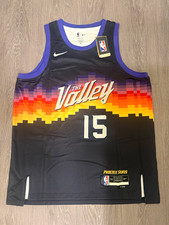 Devin Booker The Valley City Edition Phoenix Suns Jersey #15 XL New With Tags picture