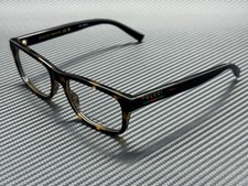GUCCI GG1858O 002 Havana Men's 56 mm Medium Eyeglasses picture