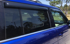 AVS 3M Tape-On Smoke Rain Guards Vent Visors Shade for 2009-2019 Ford Flex picture