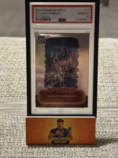 2024 Panini Donruss Optic Uptowns Saquon Barkley #17 PSA 10 CHASE PACK Read picture