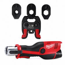For MILWAUKEE 2473 M12 Swivel Jaw Kit for Tight Spaces 1/2 3/4 1 inch picture