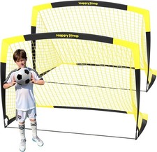 7x5 FT & 5x3.6 FT Portable Soccer Goal for Youth Players Ages 6–14, Large-Frame  picture